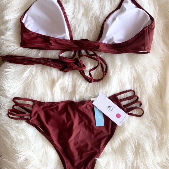 NWT CUPSHE Bikini Size Large - Picture 4 of 6